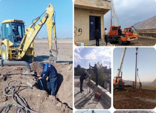 بازگشت ۵ حلقه چاه به مدار برای پایداری آب کرمانشاه