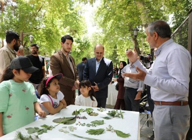 تابلوی شناسنامه تنوع زیستی در پارک شهر تهران رونمایی شد