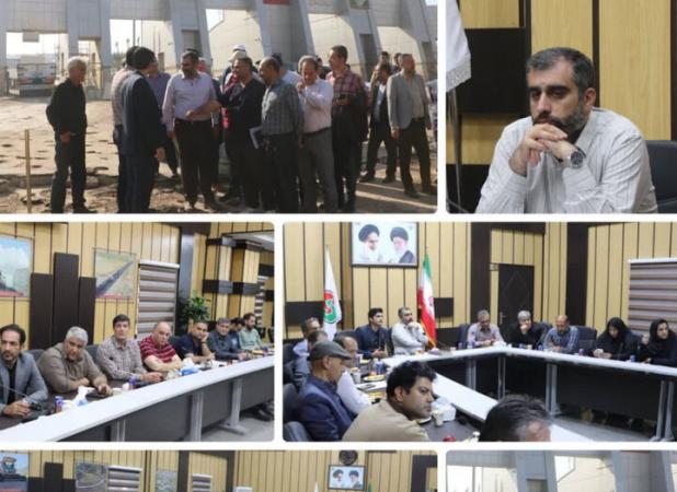 بازدید میدانی از مرز پرویزخان با محوریت توسعه ترانزیت