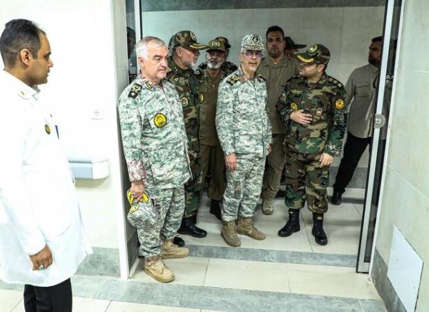 سردار باقری از بیمارستان پیامبر اعظم(ص) نیروی زمینی ارتش بازدید کرد