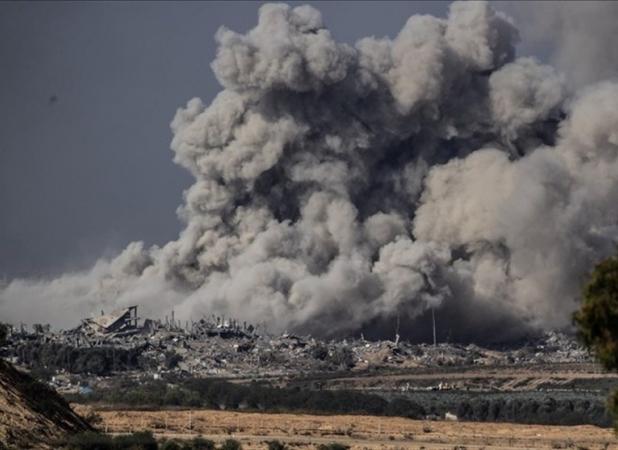 استقبال صهیونیست‌ها از سال نو با بمباران مردم غزه