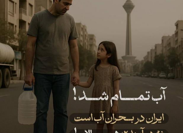آب تمام شد؛ این دیگر زنگ خطر نیست، آژیر بحران است!