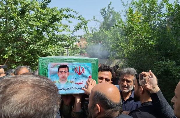 تشییع شهید «مهرداد نعیمی»