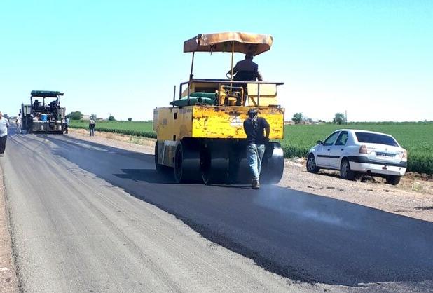 بهره برداری طرح بهسازی محور روستایی سینک قم با اعتبار ۱۱۰ میلیارد ریال