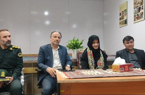 هنرمندان صنایع دستی شیروان مشکلات خود را به معاون وزیر گفتند