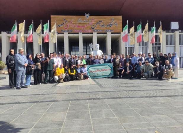 قطار گردشگری از مشهد عازم سرخس شد
