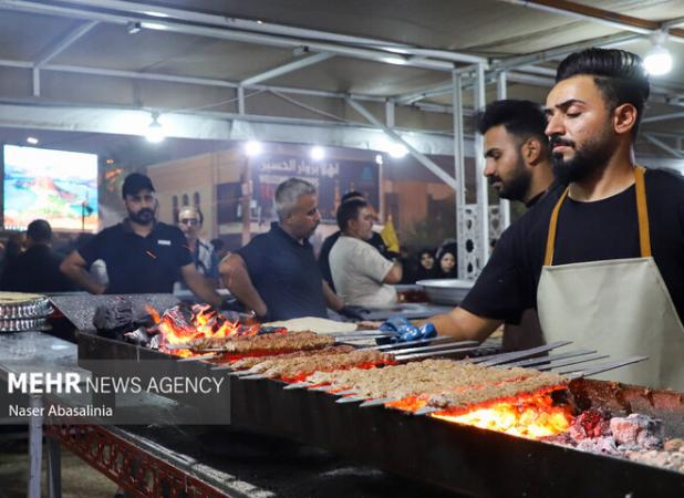 نظارت بهداشتی بر مواکب‌ مسیر پیاده روی جاماندگان اربعین در شادگان