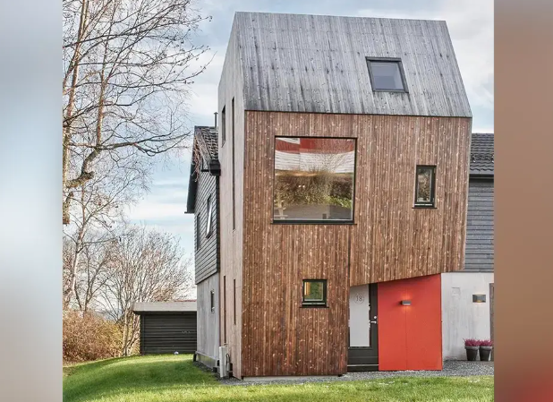 معماری یک خانه ۴۸متری در نروژ که شاهکار است