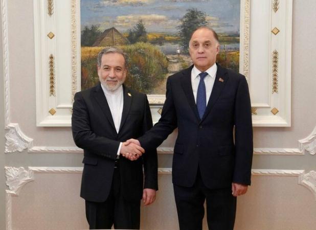 دیدار عراقچی با دبیر شورای امنیت بلاروس