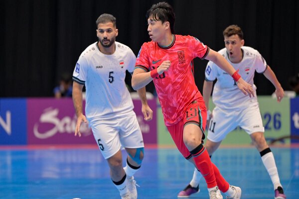 پیروزی لحظه آخری عراق مقابل کره‌جنونی 