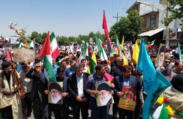 روز غدیر بیعت با ولایت و همبستگی با شهدای عملیات رژیم جعلی صهیونیستی