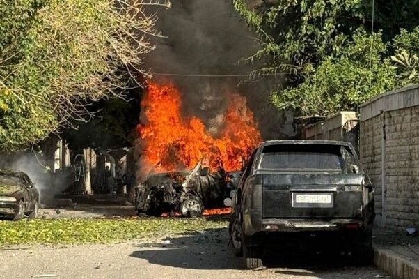 انفجار مهیب در حومه طرطوس سوریه+ فیلم