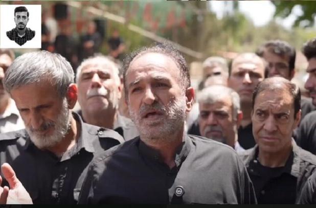سخنان پرصلابت پدر شهید امیرحسین طولابی: «تبریک بگویید، نه تسلیت»!