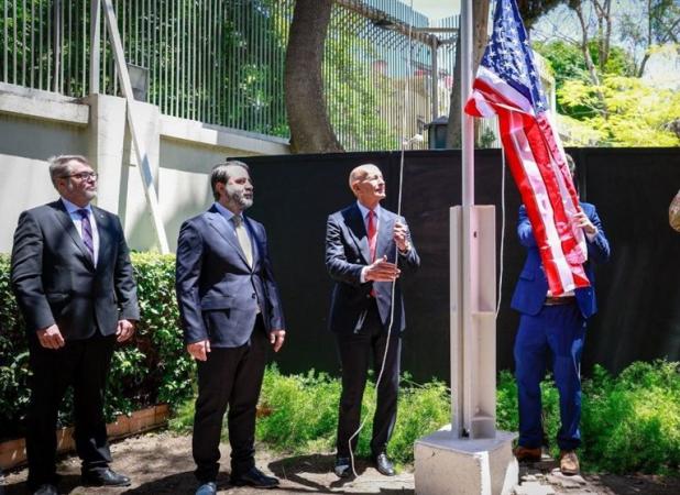 بازگشایی سفارت آمریکا در دمشق پس از ۱۳ سال