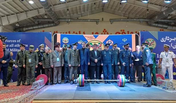 نخستین دوره مسابقات وزنه‌برداری ارتش‌های جهان در بابلسر شروع شد