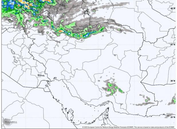 هواشناسی ایران امروز ۱۵ تیر؛ انتقال گرد و خاک از عراق در راه است