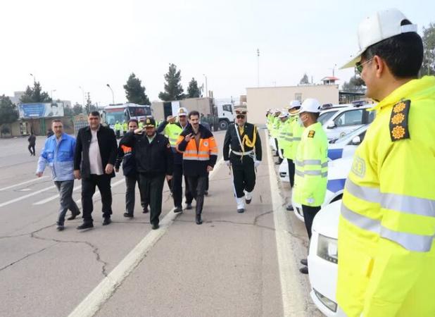 آغاز طرح زمستانه پلیس سمنان؛ ۸۰ نقطه محورهای مواصلاتی رصد می شود