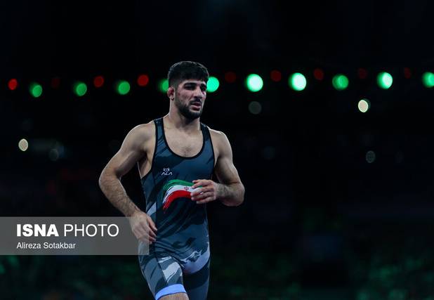 سعید اسماعیلی نماینده کشتی فرنگی ایران در قهرمانی جهان شد