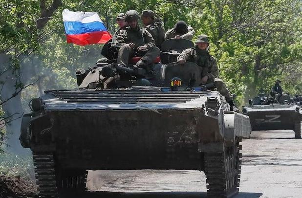 پیشروی نیروهای روسیه در یک منطقه راهبردی در خارکف