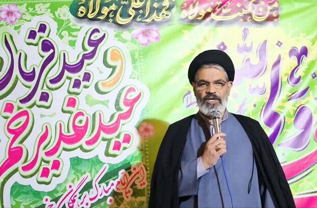 ترویج فرهنگ ولایت وتحکیم پیوندهای اجتماعی در مهمونی کیلومتری غدیر