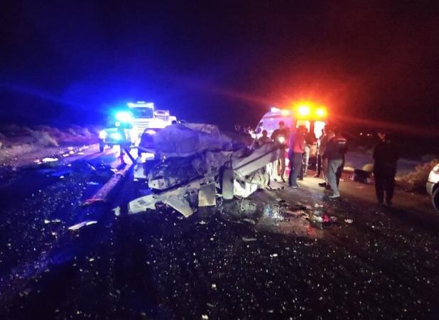 عربپور: سانحه رانندگی در محور سیریز- بافق ۲ کشته و سه زخمی داشت