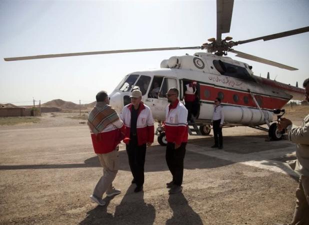 صدور مجوز پرواز بالگردهای امدادی هلال‌ احمر در آسمان عراق