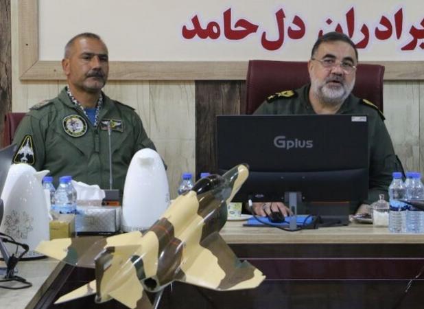 بازدید فرمانده نیروی هوایی ارتش از پایگاه هوایی برادران شهید دل‌حامد