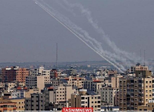 حمله موشکی مقاومت فلسطین به شهرک‌های صهیونیست‌نشین مجاور غزه