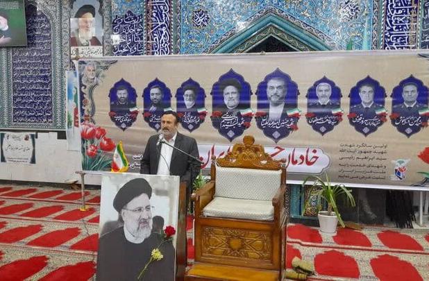مراسم  گرامیداشت شهدای خدمت در دیلم برگزار شد