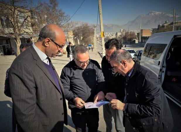 ساماندهی ورودی و خروجی بلوار ده‌مجنون در محله آقاجان