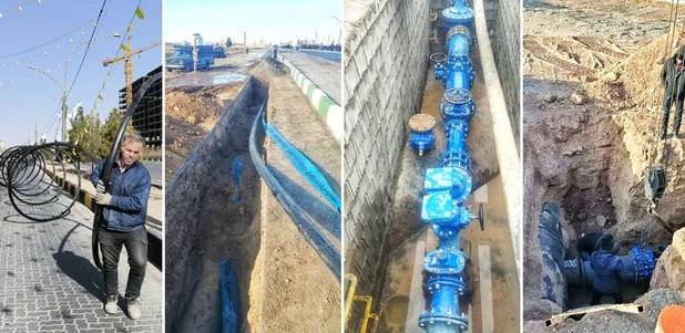 تأمین پایدار آب برای زائران و مواکب نیمه شعبان در قم