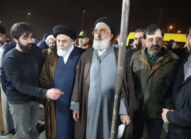 بازدید شبانه تولیت‌های حرم بانوی کرامت و جمکران از مواکب نیمه شعبان قم