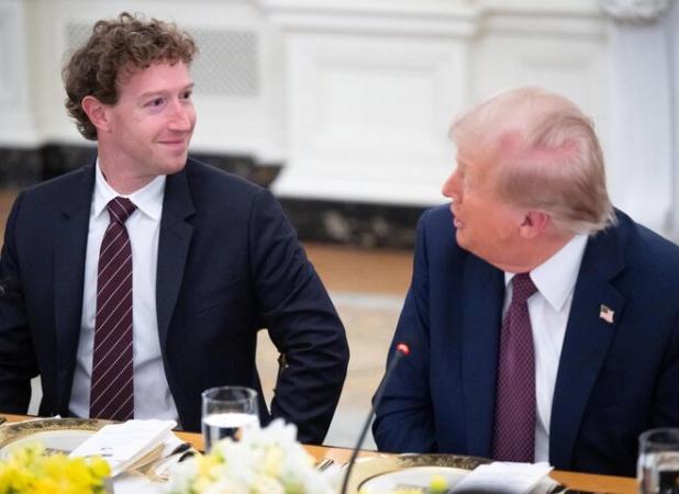 صحبت درگوشی با ترامپ، برای متا ۶۰۰ میلیارد دلار هزینه تراشید