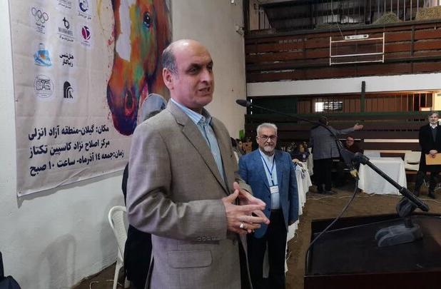 حق شناس: اسب کاسپین ظرفیت تبدیل شدن به برند بین‌المللی گیلان را دارد