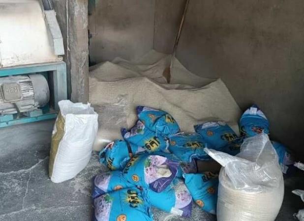 کشف ۳۸۰۰ کیلوگرم برنج ایرانی و خارجی احتکار شده در شهر رشت