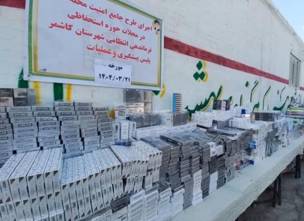 کشف ۴۰ میلیاردی قرص‌های قاچاق از یک کامیون در شهرضا