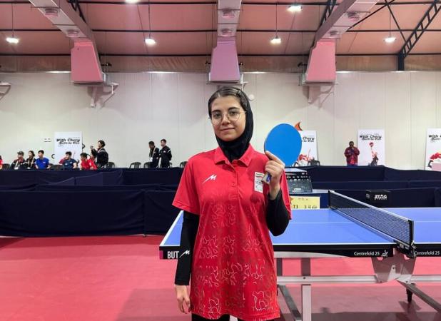 حنانه نجاتی در پاراتنیس روی میز قهرمان شد