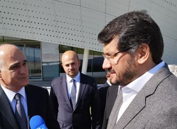 استقبال معاون نخست وزیر آذربایجان از مهرداد بذرپاش