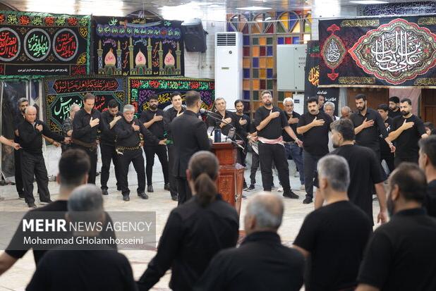 برپایی دسته‌های عزاداری فاطمیه در تبریز