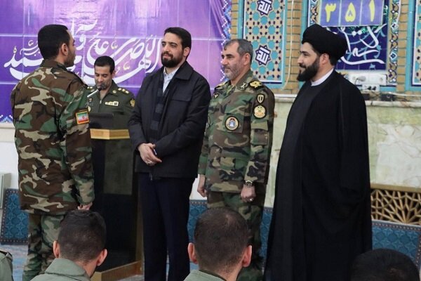 بازدید شهردار منطقه ۱۱ تهران با فرمانده و افسران دانشکده امام علی