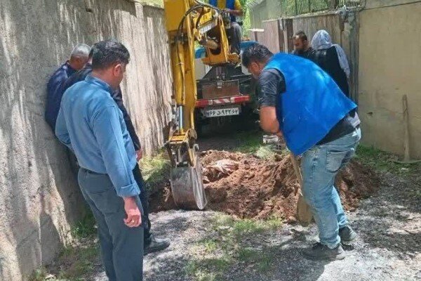 قطع ۲۳ انشعاب غیرقانونی در چشمه اعلا دماوند