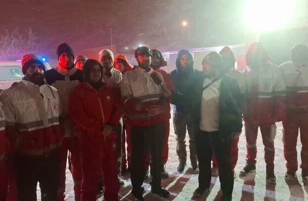 محبان: ۱۰ تیم هلال‌احمر خراسان شمالی به محورهای برف‌گیر اعزام شدند