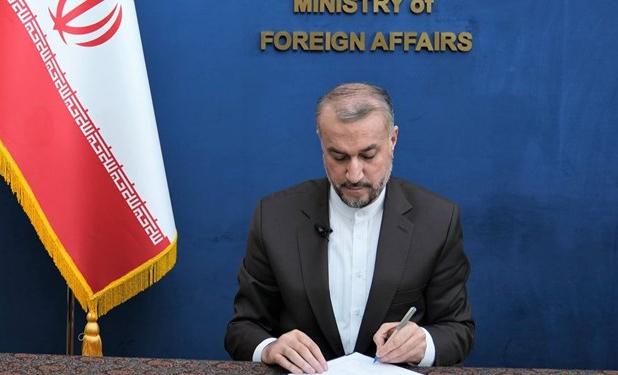 تمجید امیرعبداللهیان از تلاش‌های دبیرکل دی هشت در حمایت از حقوق ملت فلسطین