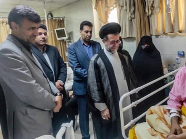 بازدید رییس کل دادگستری فارس و دادستان شیراز از بیمارستان قلب الزهرا