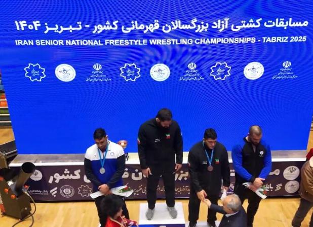 پایان مرحله اول انتخابی تیم ملی کشتی آزاد؛ قهرمانی مازندران در تبریز