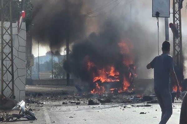 حمله رژیم صهیونیستی به یک خودرو در شهرک برعشیت لبنان+فیلم