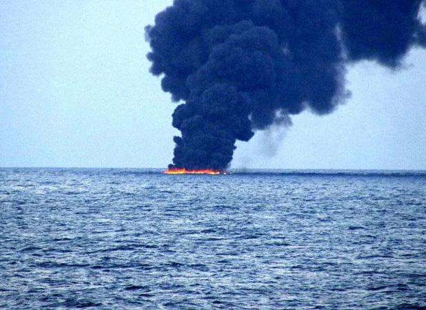 انفجار مشکوک یک نفتکش در دریای سیاه!