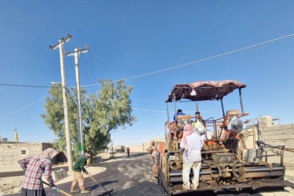 شیرزایی: ۲۱ روستای شهرستان نیمروز آسفالت می شود