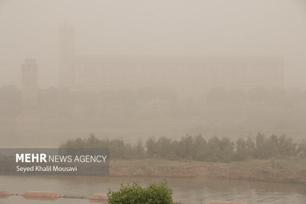 هشدار نارنجی هواشناسی خوزستان؛ گرد و خاک عراقی در راه است