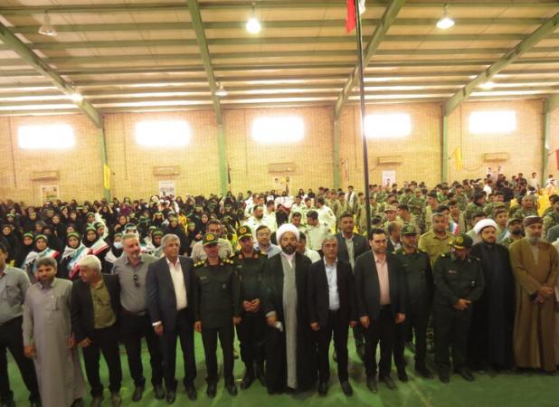 همایش اقتدار بسیجیان بندرخمیر